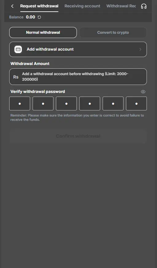 withdrawal process and payment account verification IK786 Game