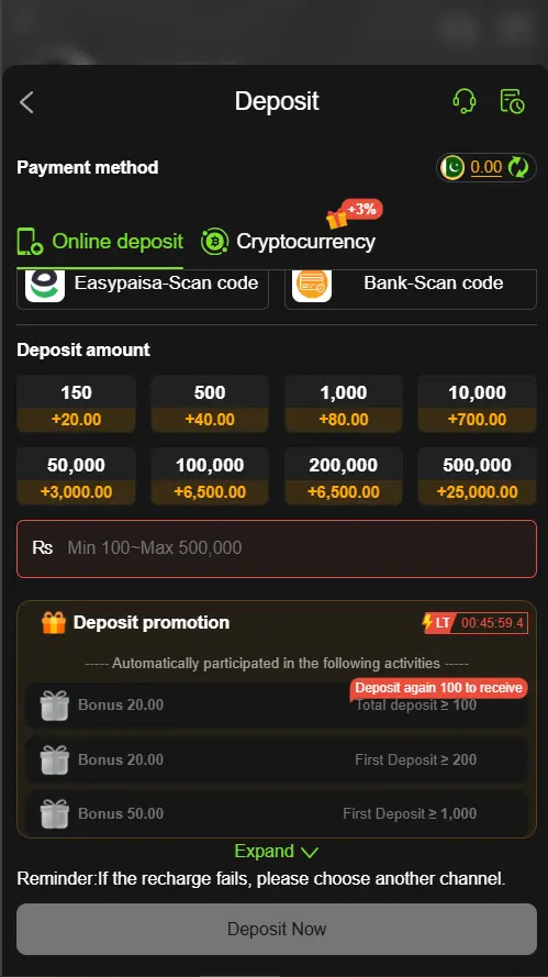 Deposit Methods and Wallet Funding in Y999 Casino