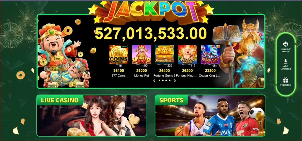 JACKPOT IN GAME pk11 game