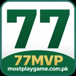 77MVP Game logo with mostplaygame.com.pk branding