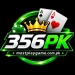 Green and black 356PK Game logo with crown and card symbols