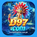 D97 Game logo with mostplaygame.com.pk branding